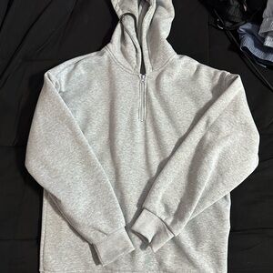 Gray Men's Hoodie Sweater